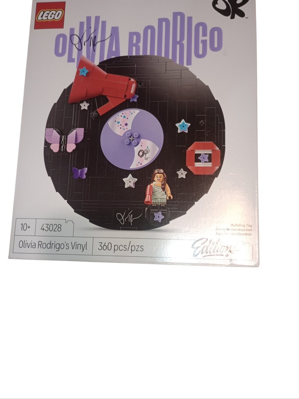 Lego Olivia Rodrigo's Vinyl Editions, 43028, 360 Pcs., New In Sealed Box, NWT - Picture 4 of 9